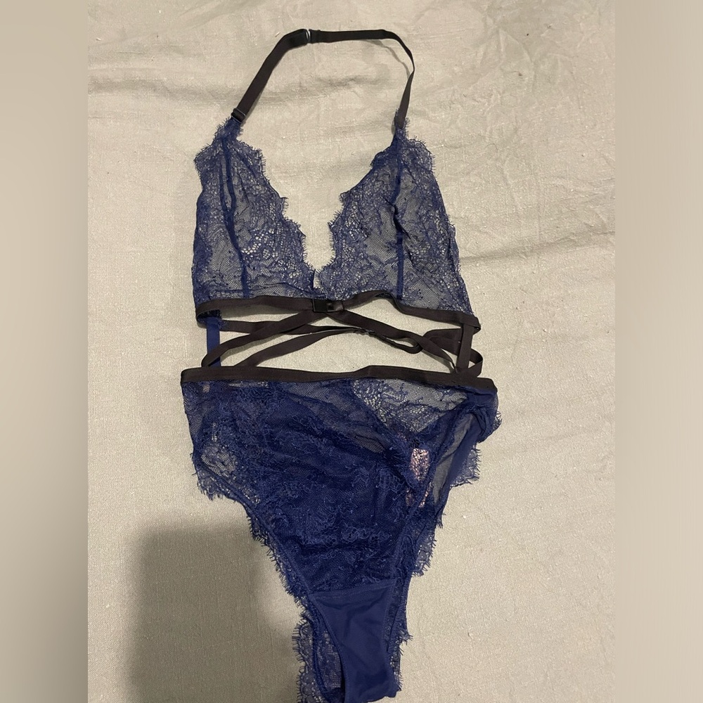Victoria’s Secret Lace Lingerie Teddy Bodysuit